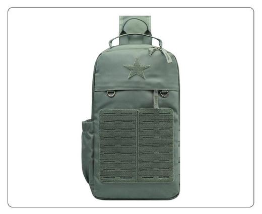 【魔术贴款单肩斜挎包】多功能运动休闲户外便携骑行牛津单肩斜挎包by 商品图1