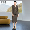 艾尚臣商务风显白提气色通勤战衣女羊毛西装套装女秋冬性感职业装 商品缩略图2
