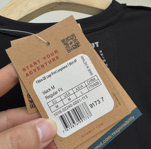 原单猛犸象速干UPF50+防晒打底衫T恤203 商品图9