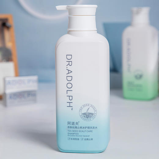 Dr.Adolph 头皮平衡复合酸凝胶/茶麸冰护理洗发水/护发素 商品图7