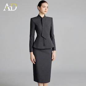 AD高级感西装套装女春秋季2026新款设计感正式场合职场穿搭一整套
