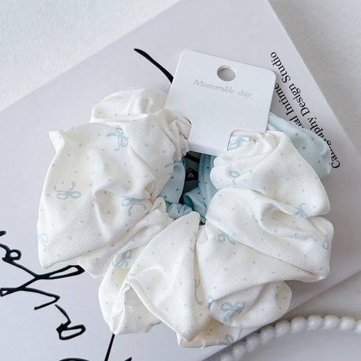 简约百搭清新双色对圈对装发圈-纪念日百货门店同款169452213 商品图1