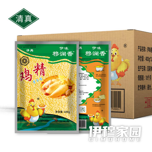 穆澜香·营养型鸡精  整箱发货，餐饮专用（400g*25袋） 商品图0