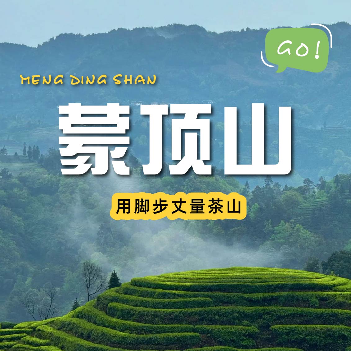 【成都出发｜蒙顶山徒步】绝美天梯徒步古道