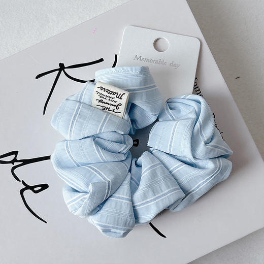 【积分兑】简约百搭浅春色系肠圈发圈-纪念日百货门店同款169260959 商品图3