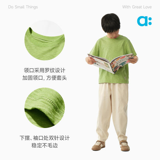 【丑竹】allblu幼岚【丑竹】短袖T恤儿童26春季新品柔软透气 商品图4