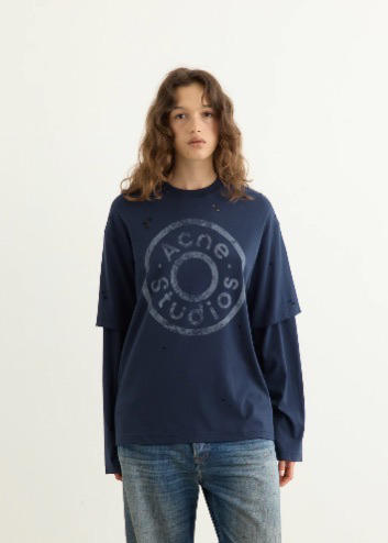 周笔畅同款ACN*E假两件长袖T 商品图4