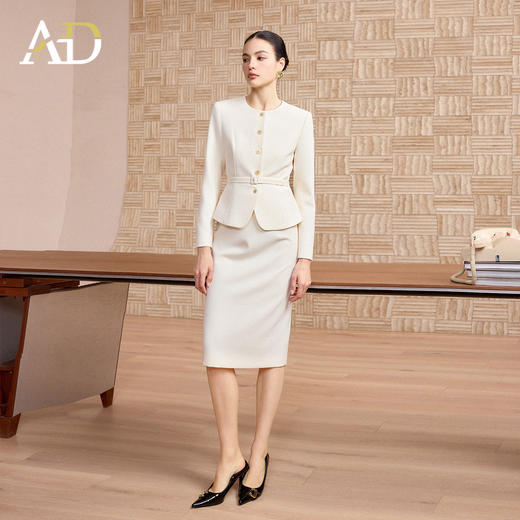 AD高端精致职业装两件套2026春新款高级感女士出席重要场合的裙子 商品图2
