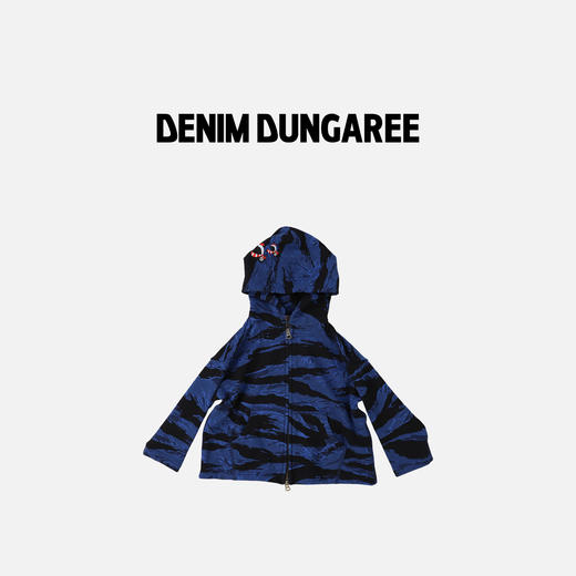DD日本童装 DENIM DUNGAREE 26春夏企鹅 PENNIE 拉链连帽衫外套 商品图0