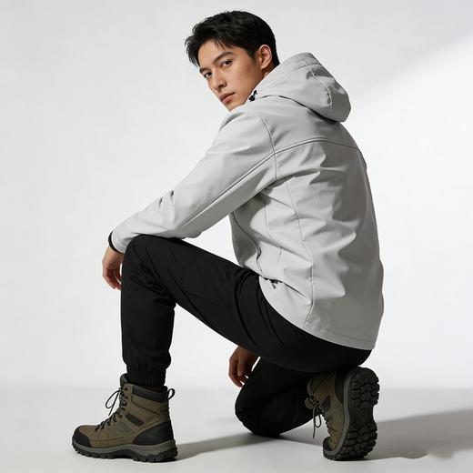 【防泼防污 兼具颜值和功能】轻盈有型情侣百搭软壳外套（A87-DQC6622） 商品图4