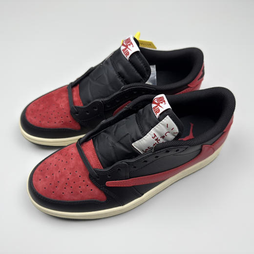 春季特惠💰430 公司级 # Travis Scott x Air Jordan 1 AJ1乔1低帮倒钩 商品图1