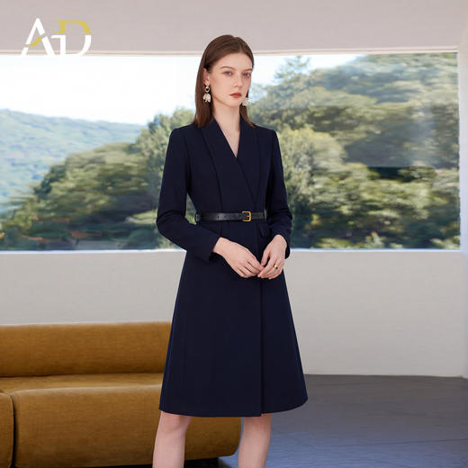 AD高端精致连衣裙女春季2026新款高级感正式场合穿搭漂亮西装裙子 商品图2