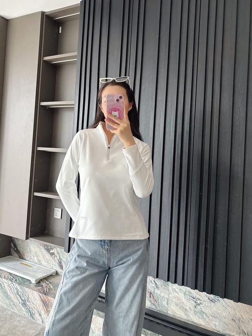 点此购买 迪桑特春秋季女士F360防晒吸湿速干长袖针织衫 qk 340812 商品图8