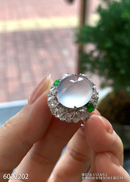 6032202，蛋面戒指。具体价格微信咨询 商品图3
