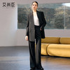 艾尚臣黑色西装外套女通勤商务风oversize阔版气质职场大女主气场 商品缩略图4