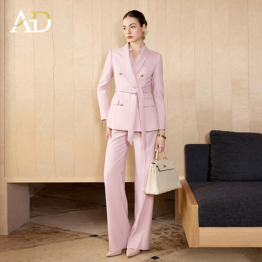 AD西装套装女春2026新款爆款高级感正式场合职业装超火穿搭一整套 商品图2