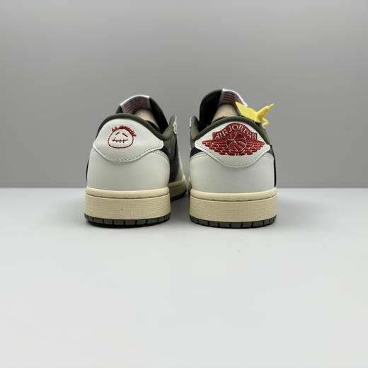 春季特惠💰430 公司级 # Travis Scott x Air Jordan 1 AJ1乔1低帮倒钩 商品图6