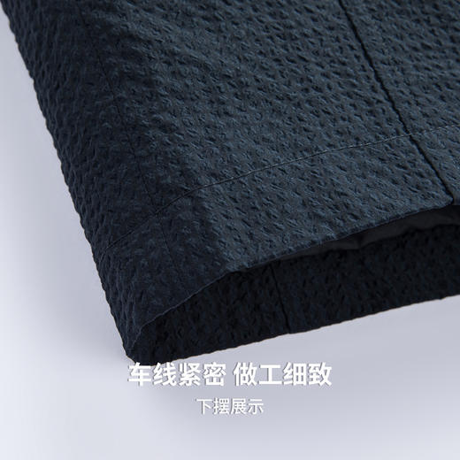 【泡泡面料】圣得西男士春季外套2026新款翻领轻商务通勤衬衫夹克 商品图8