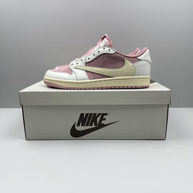 春季特惠💰430 公司级 # Travis Scott x Air Jordan 1 AJ1乔1低帮倒钩