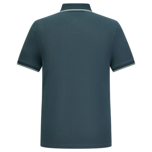 德鲨夏新款棉质短袖POLO衫男时尚休闲上衣男装撞色翻领T恤 商品图1