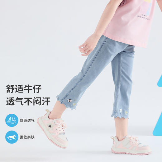 502-童八分单长裤 商品图0