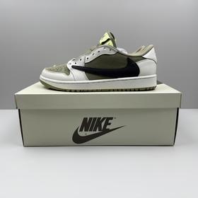 春季特惠💰430 公司级 # Travis Scott x Air Jordan 1 AJ1乔1低帮倒钩