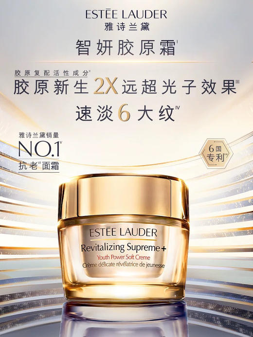 国柜礼盒！雅诗兰黛智妍面霜+抗蓝光眼霜礼盒 滋润/清爽面霜75ml 眼霜15ml 弹力紧致 修护抗老 商品图4