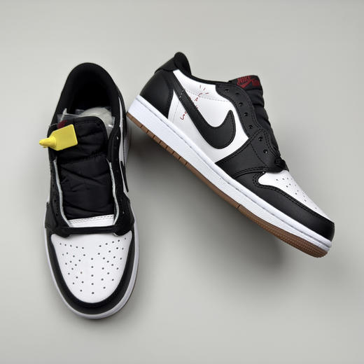 春季特惠💰430 公司级 # Travis Scott x Air Jordan 1 AJ1乔1低帮倒钩 商品图2
