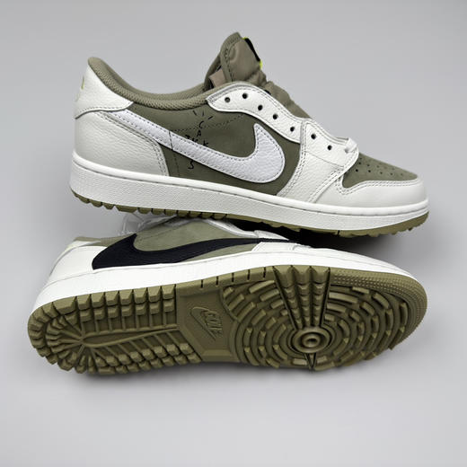 春季特惠💰430 公司级 # Travis Scott x Air Jordan 1 AJ1乔1低帮倒钩 商品图3