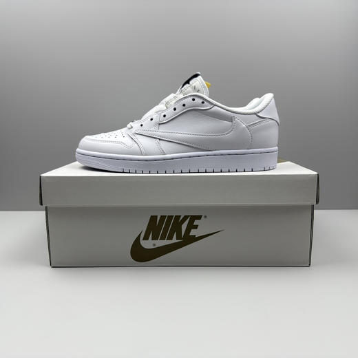 春季特惠💰430 公司级 # Travis Scott x Air Jordan 1 AJ1乔1低帮倒钩 商品图0