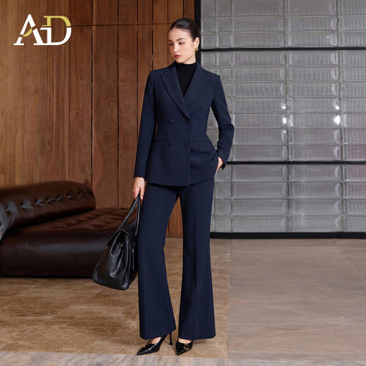 AD气质收腰通勤西装套装女春2026新款高级感轻职场时尚西服一整套 商品图3