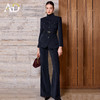 AD高端品牌立领西装套装女春季2026新款高级感老钱风正式场合穿搭 商品缩略图2