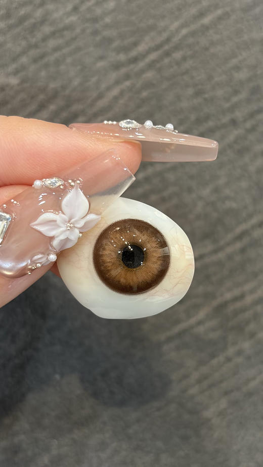 Papadox 古早芭比 日抛 十片 14.5mm 参考着色 14.2mm 基弧 8.7 含水 50% 新锐国货 商品图4