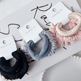 日常通勤布圈超弹组合组合发圈（4根）-纪念日百货门店同款169256909