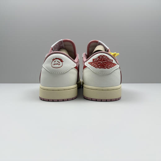 春季特惠💰430 公司级 # Travis Scott x Air Jordan 1 AJ1乔1低帮倒钩 商品图6