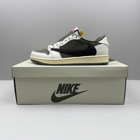 春季特惠💰430 公司级 # Travis Scott x Air Jordan 1 AJ1乔1低帮倒钩
