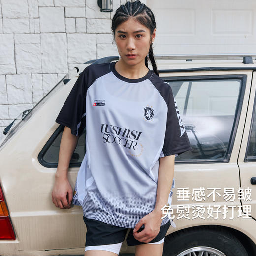 录士LUSHISI草根2.0速干吸湿排汗运动训练短袖篮球跑步t恤投篮服 商品图3