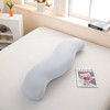 【深睡抱抱枕】A类母婴面料 柔 95CM*30CM 软亲肤 隐藏式拉链头 呵护JI椎 三点支撑 双波浪曲线设计 为侧睡量身定制 商品缩略图0
