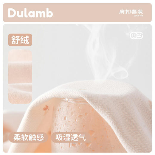 早春新生儿秋衣裤纯棉a类婴儿衣服新生儿年家居宝宝分体内衣套装 商品图1