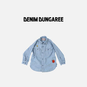 DD日本童装DENIM DUNGAREExSNOOPY 26春夏史努比限定复古工装衬衫