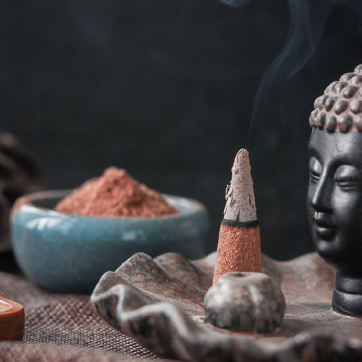 藏香塔香 | 西藏柏磨水车研磨传承工艺。多种天然原材牛角挤压手工制作成型。清新空气。 商品图0