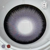 #酒红大海 酒红/蓝色 14.5mm超大染色直径【6片装】日抛 商品缩略图3
