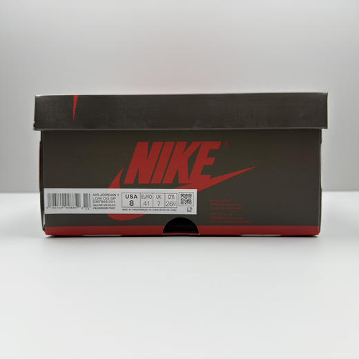 春季特惠💰430 公司级 # Travis Scott x Air Jordan 1 AJ1乔1低帮倒钩 商品图8