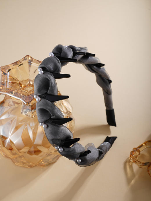 子佩集【甜梦公主】珍珠惜王妃压发【GX22037】发箍2602 商品图2