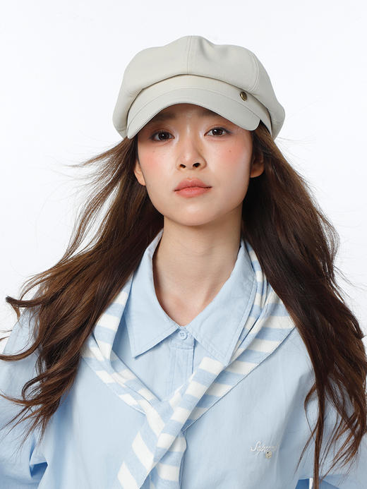 ZY净色小标八角帽鸭舌帽帽子-纪念日百货门店同款169146128 商品图8