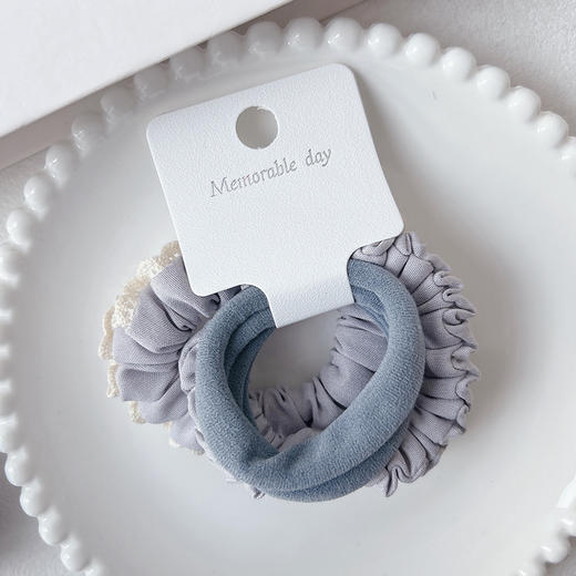 日常通勤布圈超弹组合组合发圈（4根）-纪念日百货门店同款169256909 商品图1