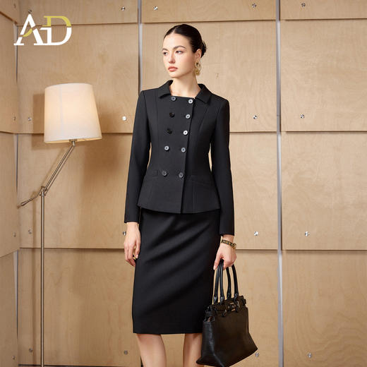 AD高端精致西装两件套女春2026新款轻奢高级感大女主气质职业裙子 商品图1