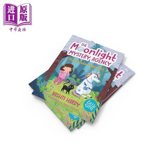 【中商原版】月光侦探社1 The Moonlight Mystery Agency 1 英文原版 儿童彩图章节故事书 侦探冒险故事 进口童书 6岁以上 商品图3