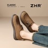 ZHR复古魔术贴搭扣乐福鞋女2026新款时尚百搭轻便通勤勃肯风单鞋 商品缩略图9