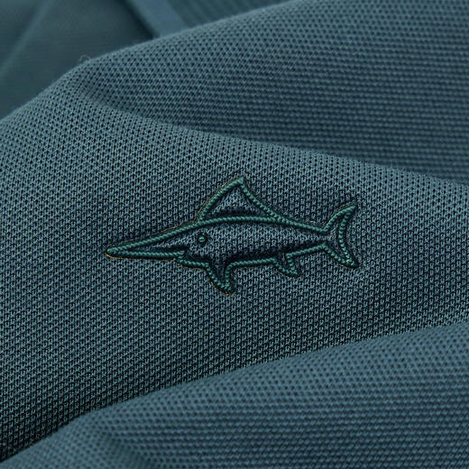 德鲨夏新款棉质短袖POLO衫男时尚休闲上衣男装撞色翻领T恤 商品图3